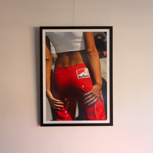 Marlboro girl poster - Formula 1 Grid Girl
