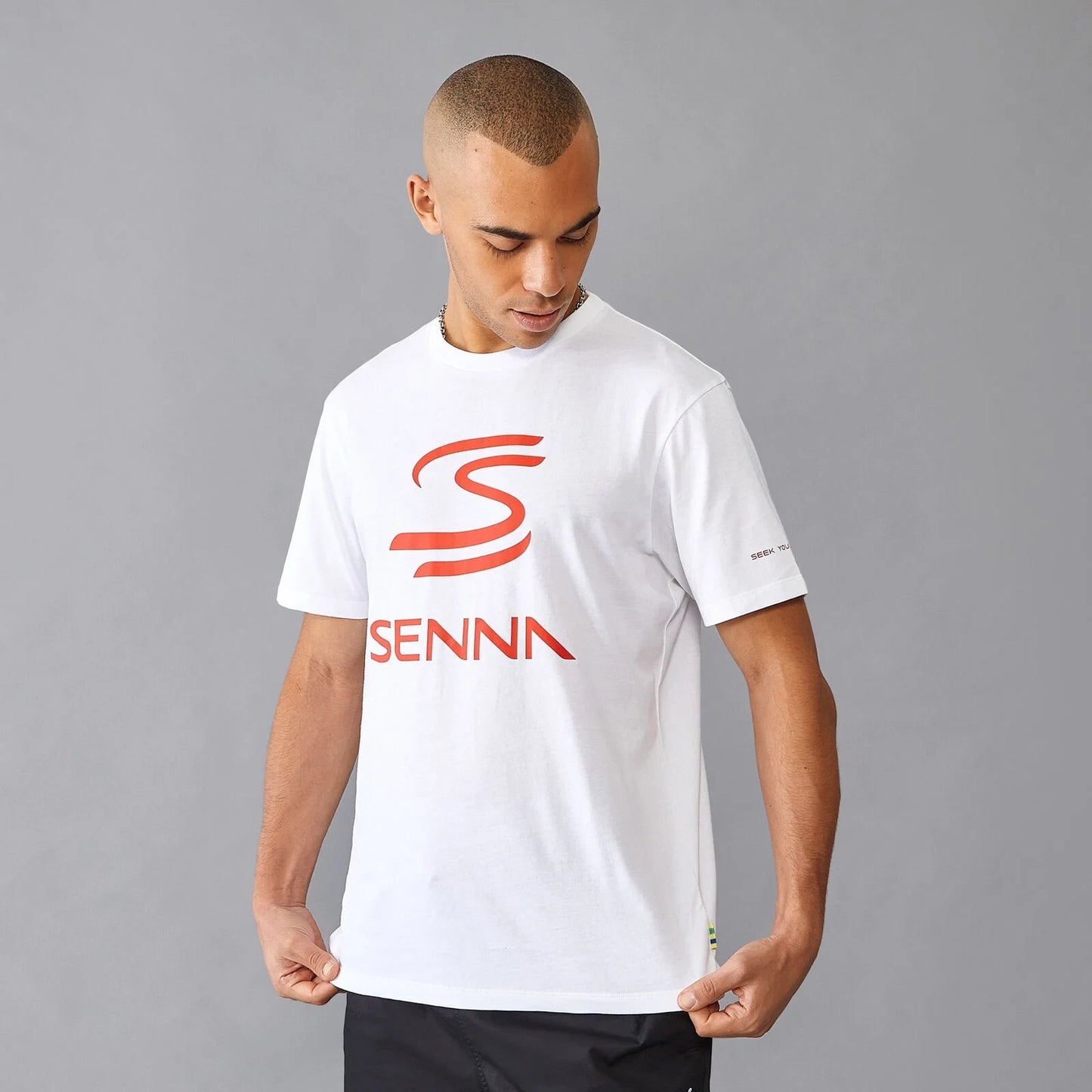 Ayrton Senna official logo t-shirt
