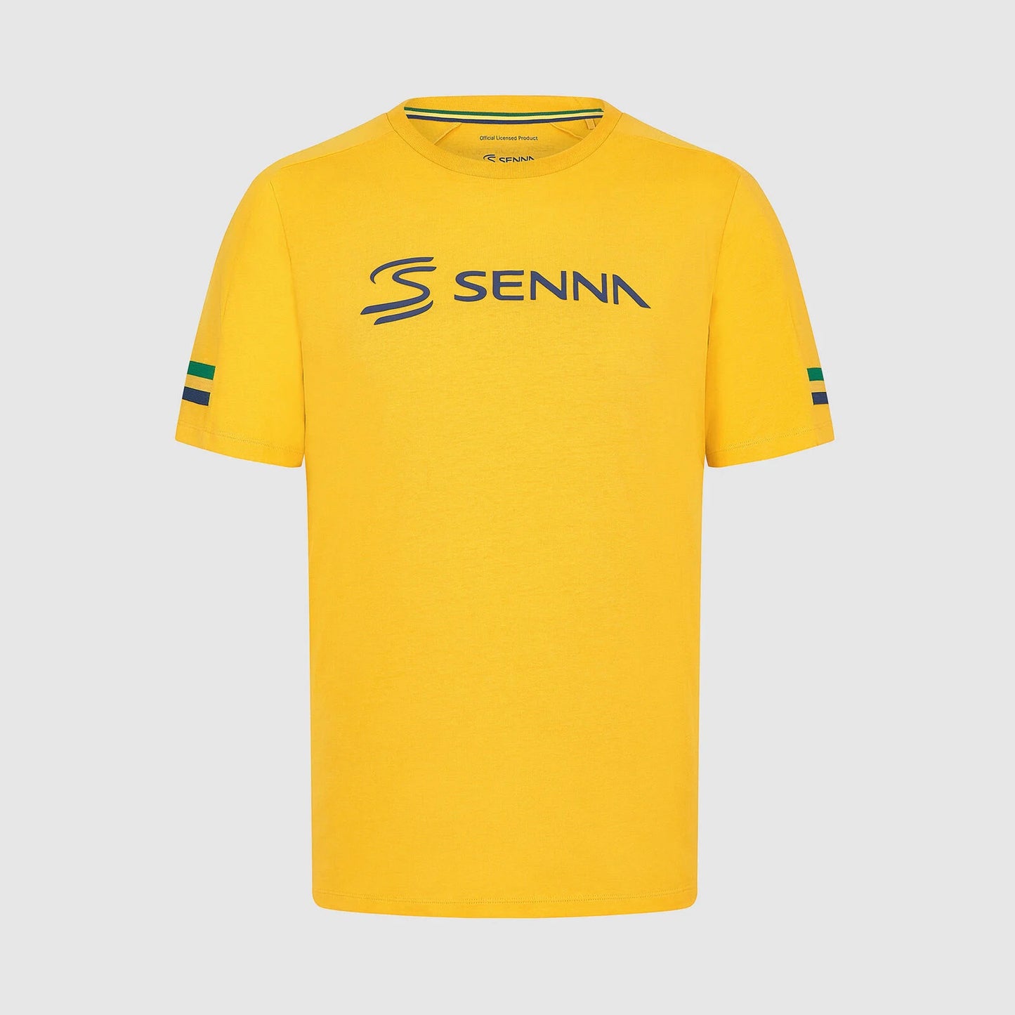 Official Ayrton Senna T-Shirt - Exclusive Yellow Design