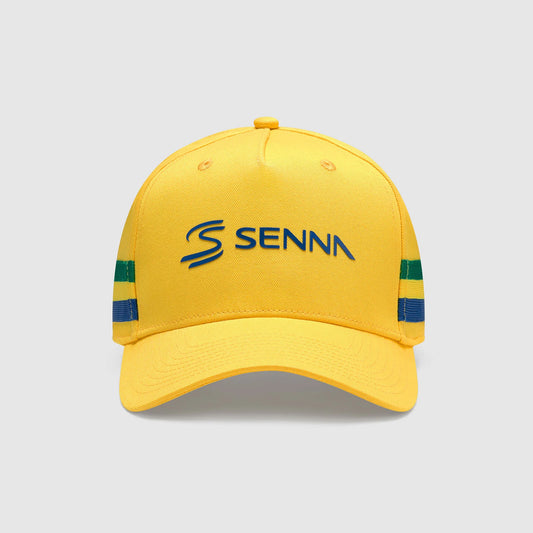 Ayrton Senna Official Stripe Logo Cap