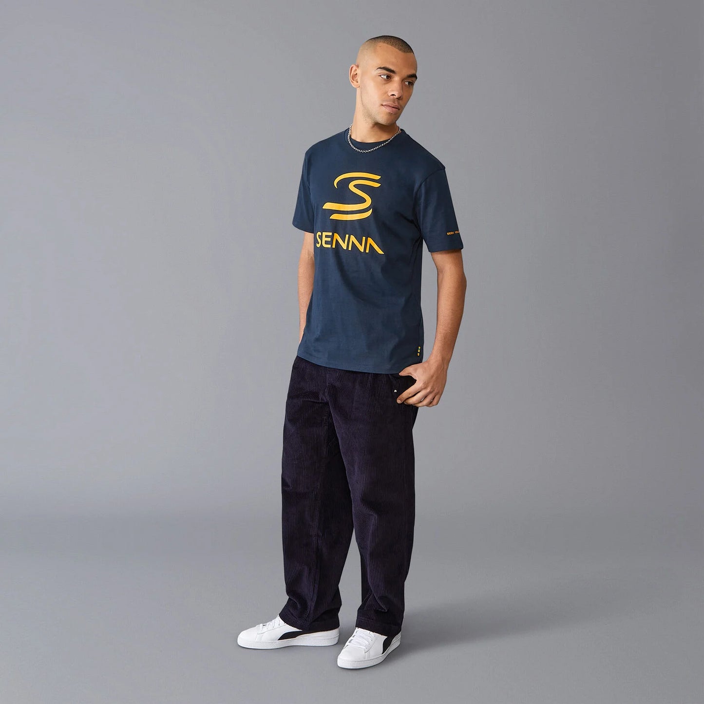 Ayrton Senna official logo t-shirt
