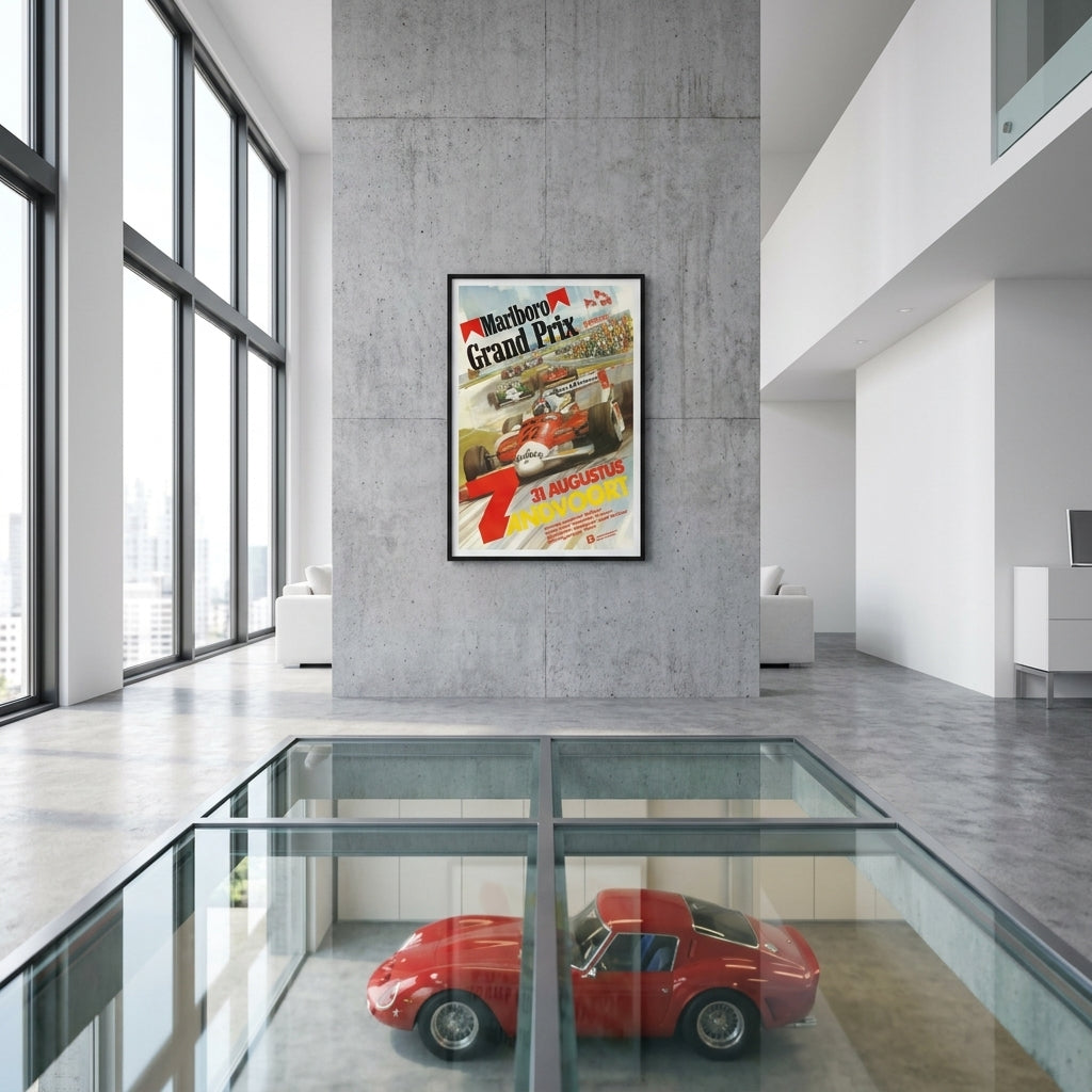 Formula 1 Poster - Marlboro Grand Prix Zandvoort