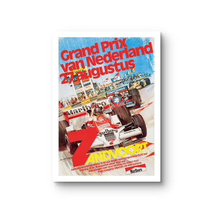 Zandvoort Grand Prix 1978 Poster | 50 x 70 cm