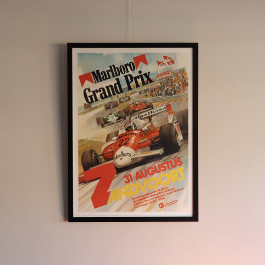 Formula 1 Poster - Marlboro Grand Prix Zandvoort