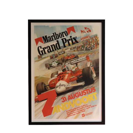 Formula 1 Poster - Marlboro Grand Prix Zandvoort