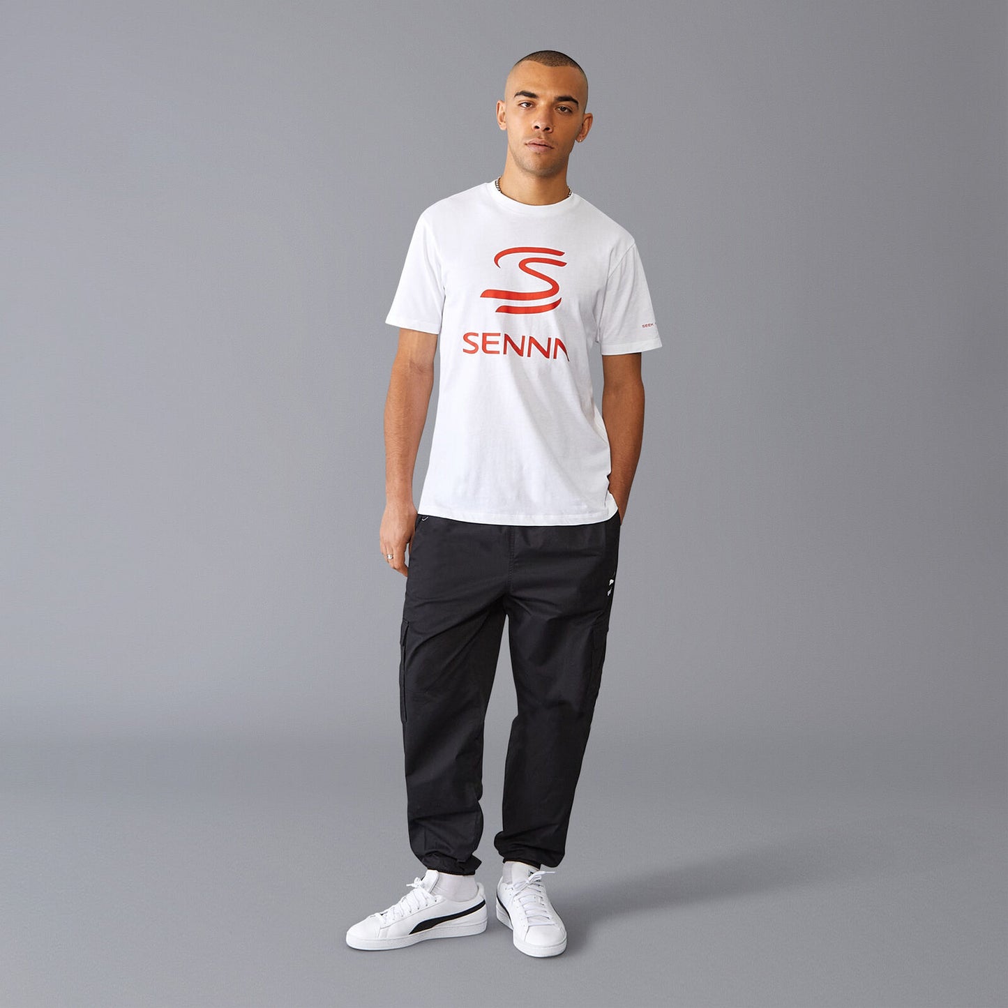 Ayrton Senna official logo t-shirt