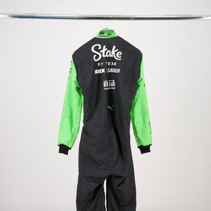 Nico Hülkenberg 2025 Signed Used Race Suit – Sauber F1 | First Podium Season