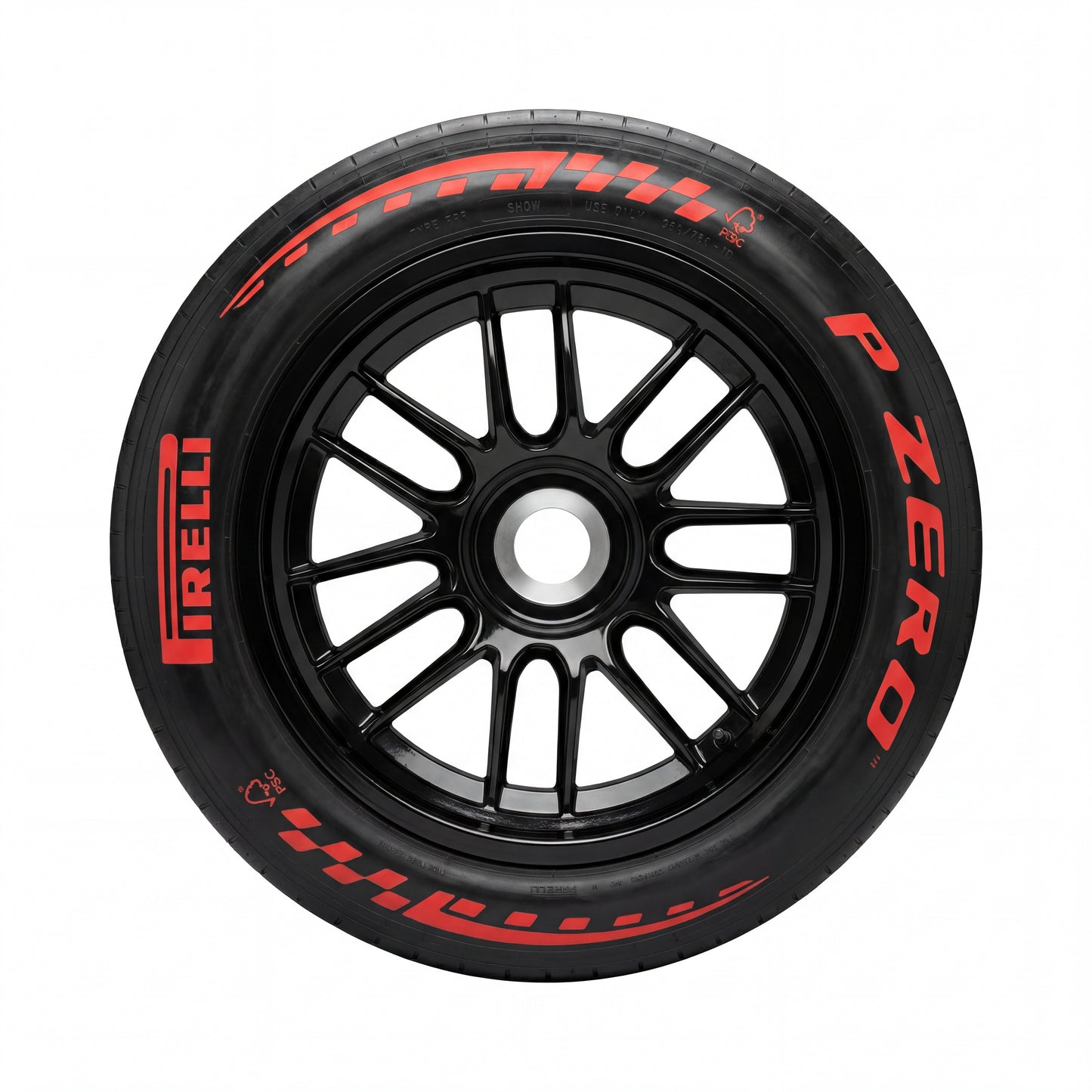 F1 Official Pirelli P Zero Wheel Soft Compound (Red)