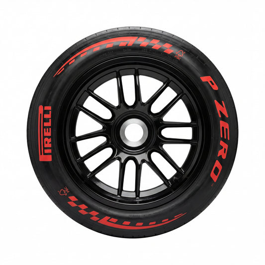 F1 Official Pirelli P Zero Wheel Soft Compound (Red)