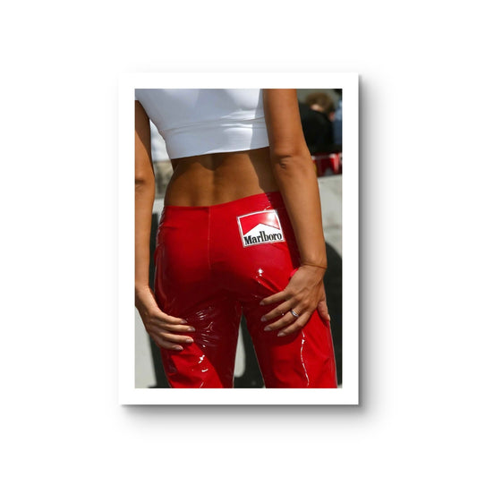 Marlboro girl poster - Formula 1 Grid Girl