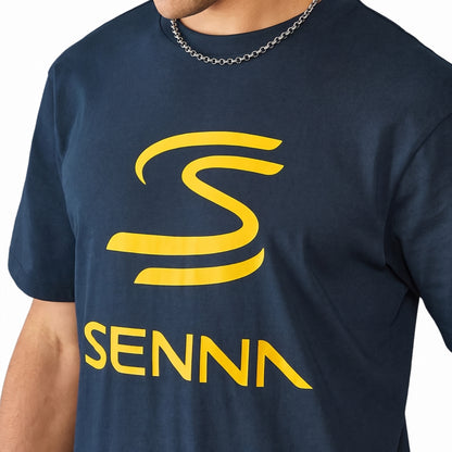 Ayrton Senna official logo t-shirt