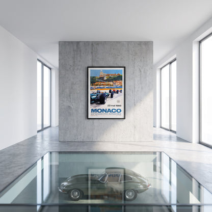 Monaco Grand Prix 22 mai 1966 Poster | 50 x 70 cm