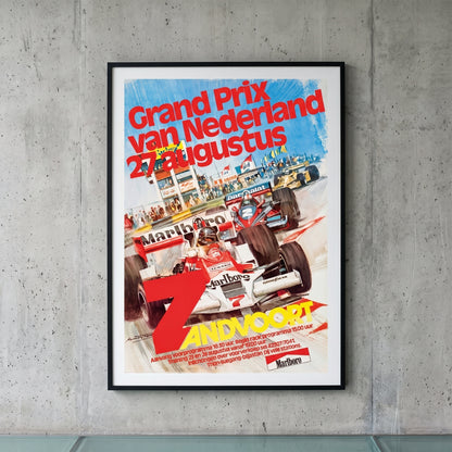 Zandvoort Grand Prix 1978 Poster | 50 x 70 cm