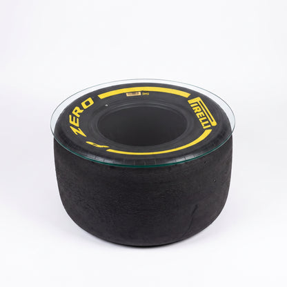 F1 Racing Pirelli Tyre Coffee Table – Genuine Pirelli P Zero | Soft or Medium