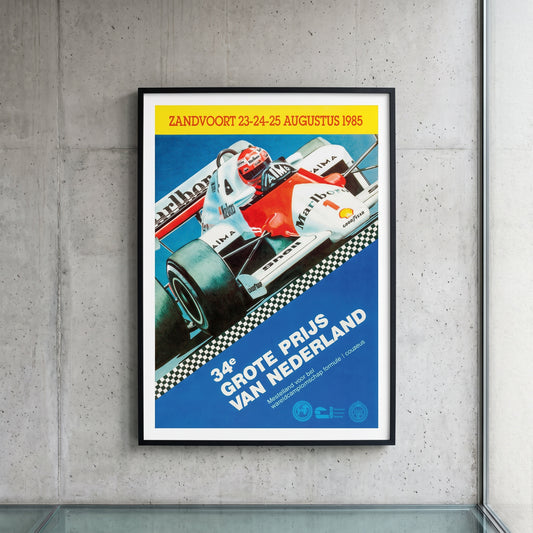 Zandvoort Grand Prix 1985 Poster | 50 x 70 cm