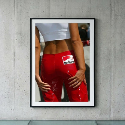 Marlboro girl poster - Formula 1 Grid Girl