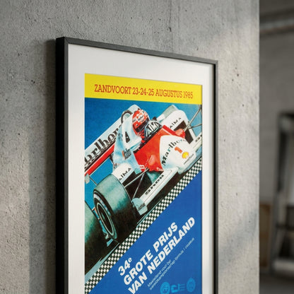 Zandvoort Grand Prix 1985 Poster | 50 x 70 cm