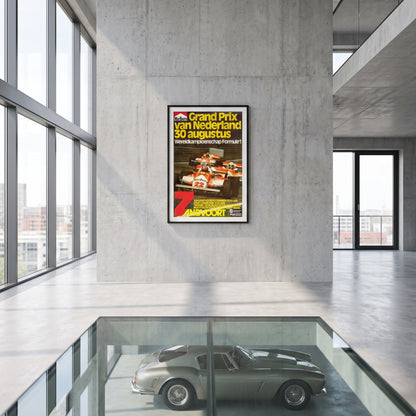 Formula 1 Poster Marlboro Grand Prix Zandvoort 1981 | 50 x 70 cm